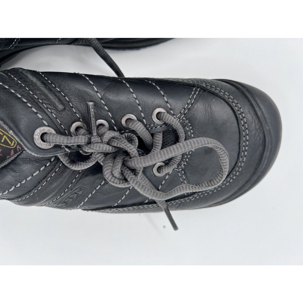 Keen Presidio Shoes Women sz 6.5 Black Leather Comfort Walking Trail Active NWOT - Picture 4 of 8